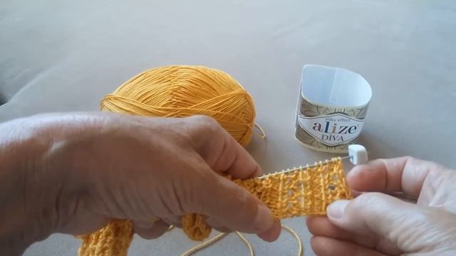 Обзор пряжи Alize Diva Silk Effect смотреть онлайн