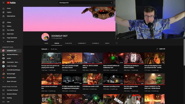 DOOMGUY BOT is Literally EVERYWHERE?! смотреть онлайн