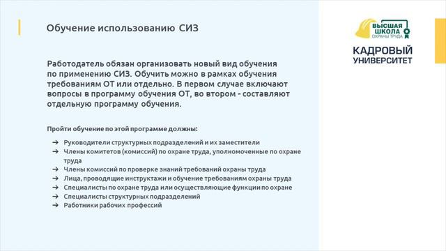 Новый порядок обучения по охране труда: как запланировать мероприятия до 2028 года смотреть онлайн