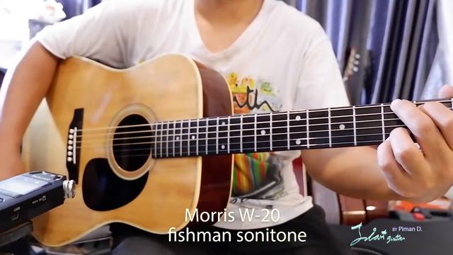 Morris W-20 Fishman Sonitone смотреть онлайн
