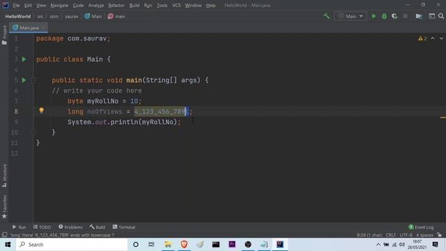 The Primitive Types In Java ( VTU Syllabus ) смотреть онлайн