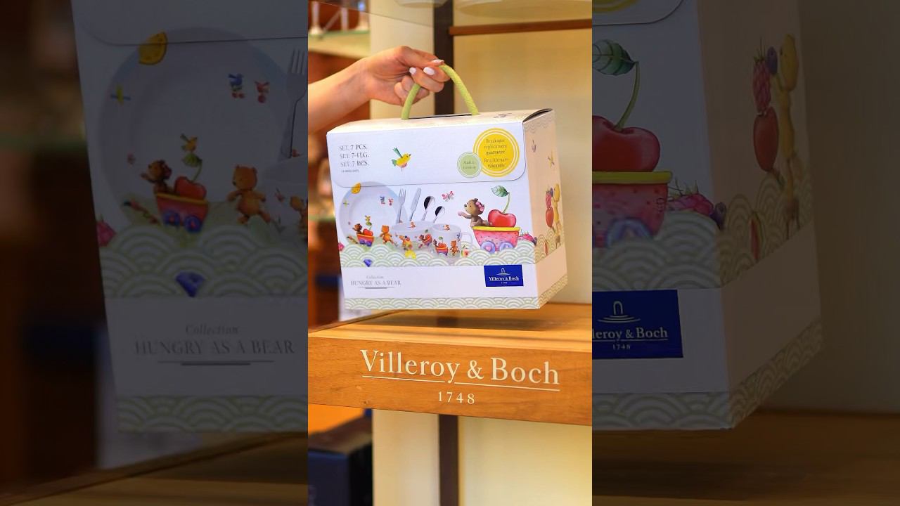 Детский набор посуды Hungry Bear из 7 предметов смотреть онлайн