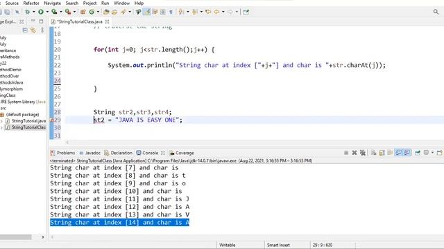 Java Using String #Manipulating #String #IndexOf смотреть онлайн