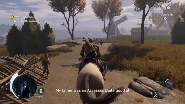 ASSASSIN'S CREED 3 REMASTERED Walkthrough Part 14 - Prison (AC3 100% Sync Let's Play ) смотреть онлайн