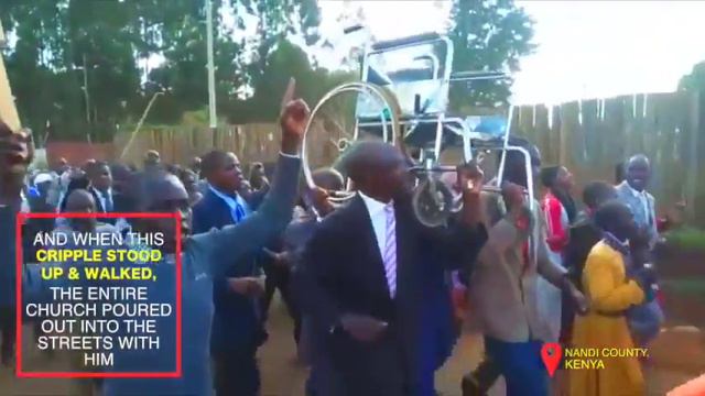 Dennis Kibet a totally crippled boy walks for the first time смотреть онлайн