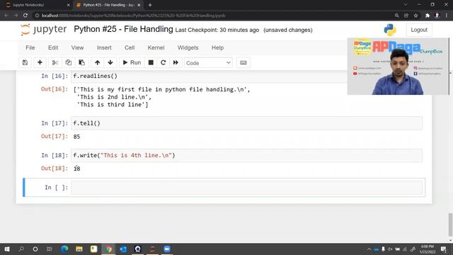 Python #25: File Handling | Tutorial by APDaga смотреть онлайн