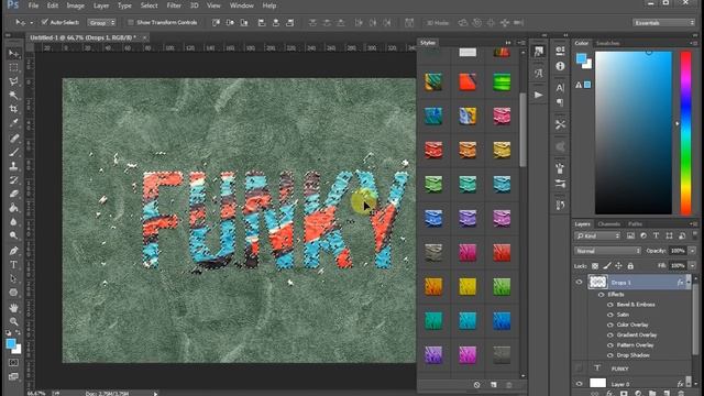 FUNKY PAINTER Photoshop Creative Kit. How to Work. смотреть онлайн