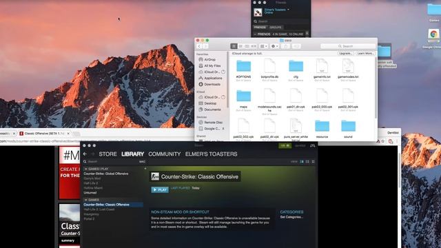 How Install Counter Strike Classic Offensive On MAC
