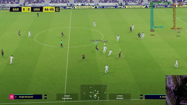 Тест Ryzen 5 5600 + RTX 2060S 8Gb + АМ4 MAXSUN B550M Terminator. Шкала разрешения 85%. EFootball™ 23