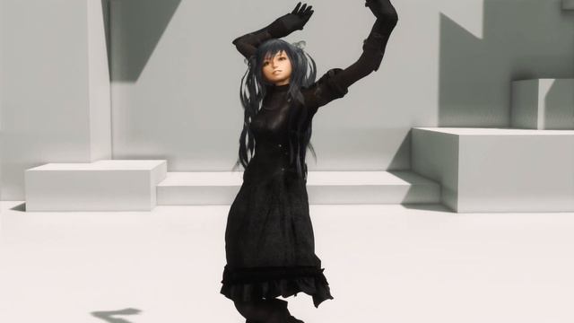 【Skyrim SE】Kanra Antique Dress Under World Armor 3-0a [CBBE 3BA / BHUNP]