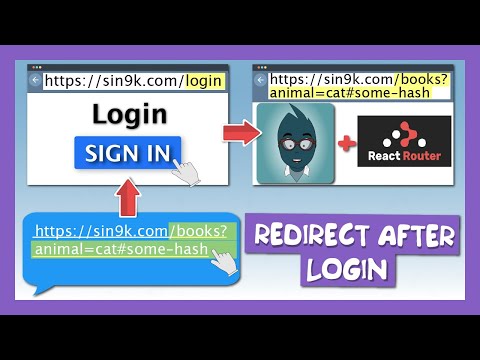 Восстановление предыдущего URL после логина Redirect After Login смотреть онлайн