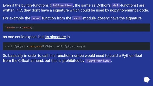 Calling Cython functions from Numba jitted code смотреть онлайн