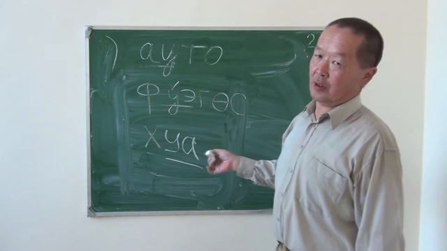 Уроки по старобурятскому письму (Замбуланов В.Д.) - 7 лекция (2018)