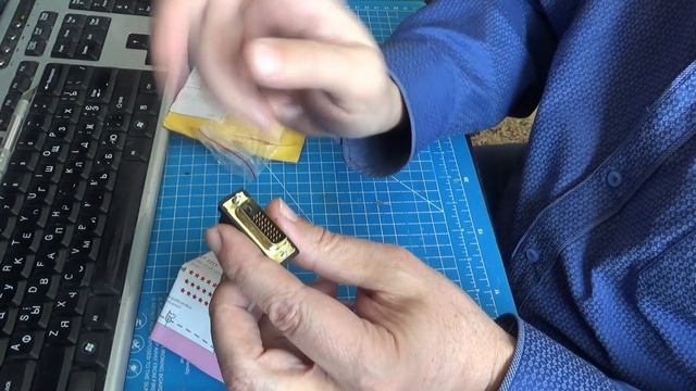 Адаптер HDMI на DVI монитор смотреть онлайн