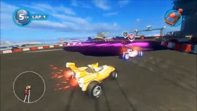 Sonic & All-Stars Racing Transformed (PS3) Tails in Dragon Cup (Expert) смотреть онлайн