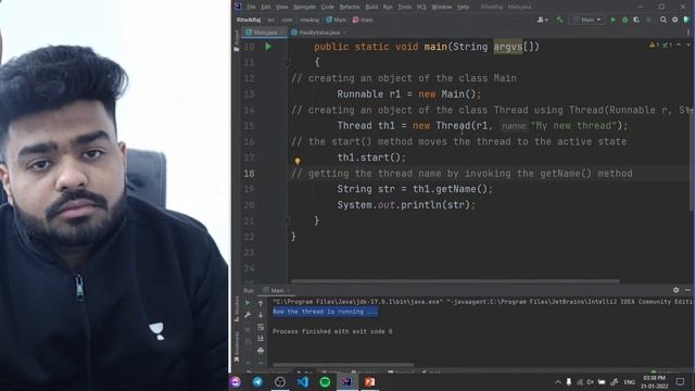 L18 | MultiThreading Concept | Threading | JAVA | Complete Java Tutorial | Ritwik Raj смотреть онлайн