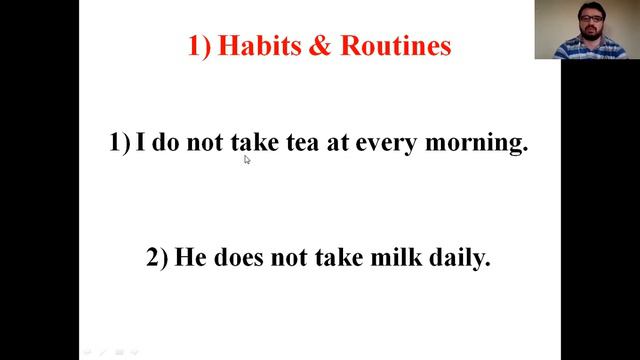 How to speak about negative sentences in simple present. смотреть онлайн