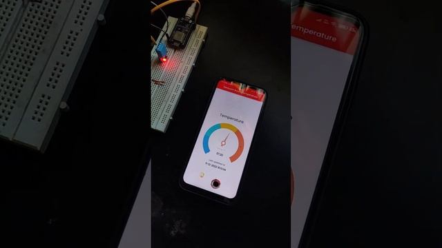 Real-time room temperature monitor || Flutter, GoLang || смотреть онлайн