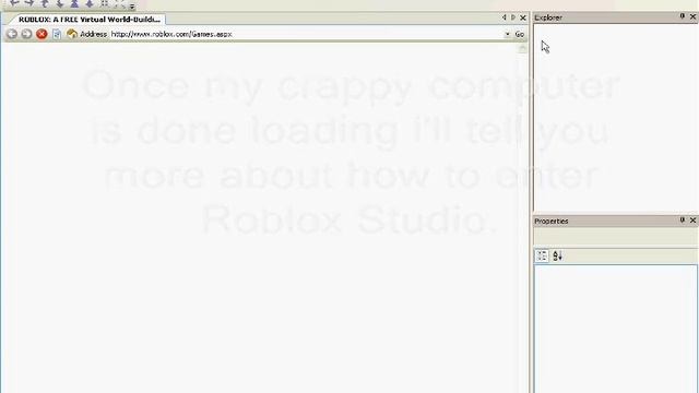 How To Enter Roblox Studio (With Text) смотреть онлайн