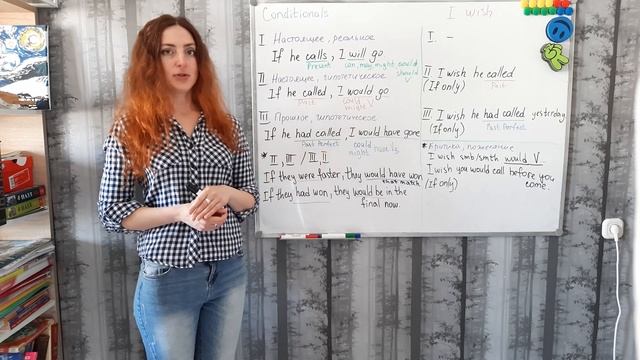 Conditionals: I, II, III, mixed. I WISH. смотреть онлайн