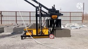 станок для пескоблока/шлакоблока  cement brick making machine  220 volt