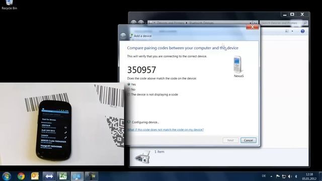 Mit Android Smartphone Barcodes in Excel einscannen смотреть онлайн