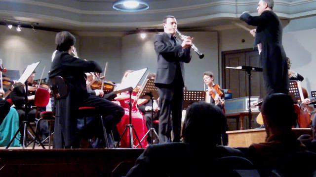 Fabio Freisa - Mozart - Concerto per clarinetto e orchestra K 622 - 2. Adagio смотреть онлайн