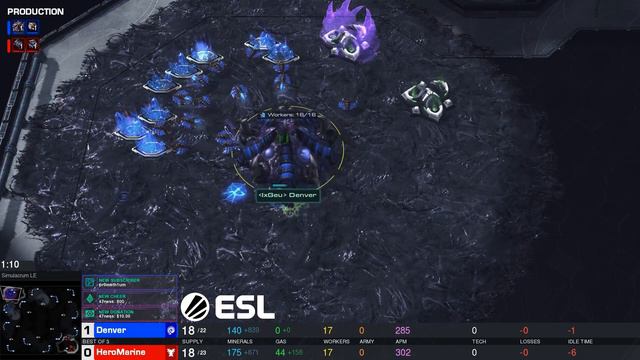 ZombieGrub Casts: HeRoMaRiNe vs Denver - Starcraft 2020 смотреть онлайн