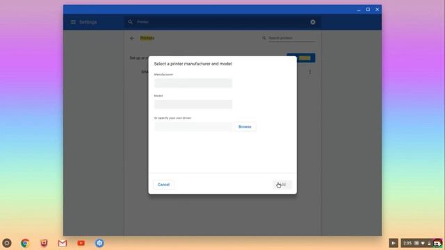 How to add a printer to your chromebook смотреть онлайн