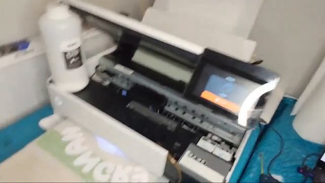 DTF Printing EPSON Ecotank ET-8550 смотреть онлайн