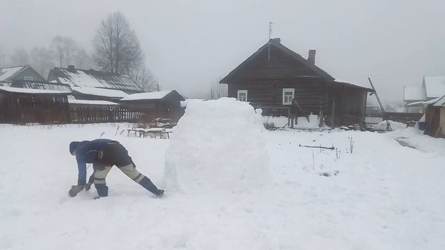 Замок из снега часть 1 смотреть онлайн