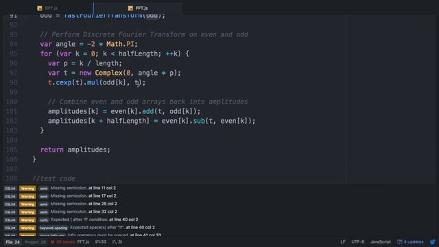 Digital Signal Processing (DSP) Tutorial - DSP with the Fast Fourier Transform Algorithm смотреть онлайн