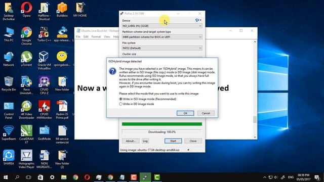How to Live Boot Ubuntu from USB ? ? ? смотреть онлайн