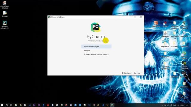 Tkinter Python GUI Tutorial For Beginners - Setting Up Python with PyCharm смотреть онлайн