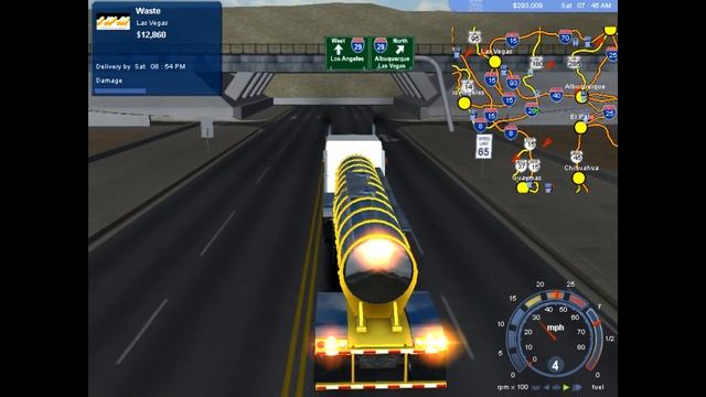 18 Wheels of Steel - Pedal to the Metal (PC Game) (2004) - Sneaking Across the Border смотреть онлайн