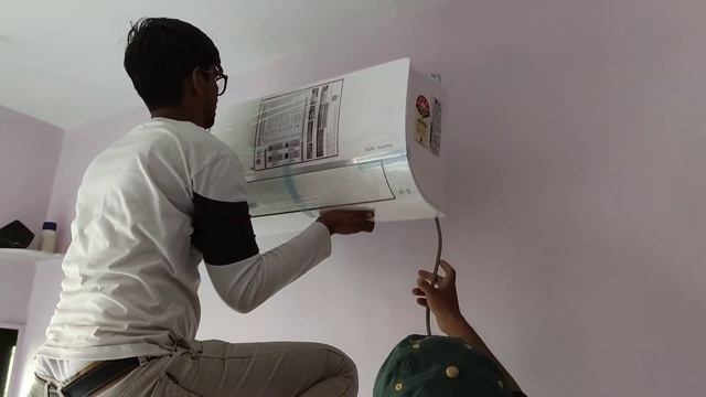 LG 1.5 Ton 5 Star DUAL Inverter split ac 2021 | Unboxing and installation | 5 In 1 Convertible AC смотреть онлайн