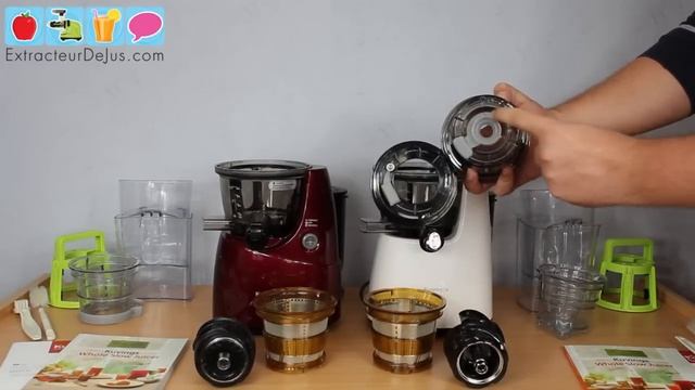 Différences Kuving's B9400 et C9500 - Comparatif extracteur de jus Kuvings B9400 et C9500 смотреть онлайн