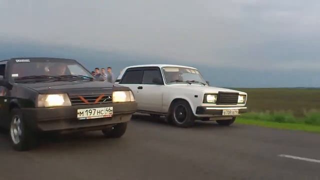 Ваз 2109malish vs Ваз 2107 смотреть онлайн