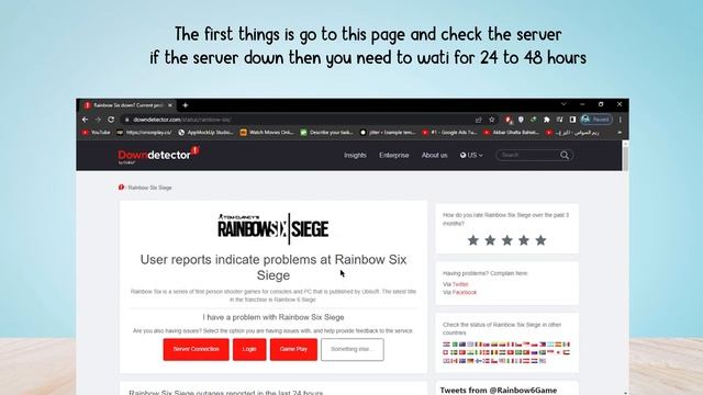 How to Fix Rainbow Six Siege Server Connection Error смотреть онлайн