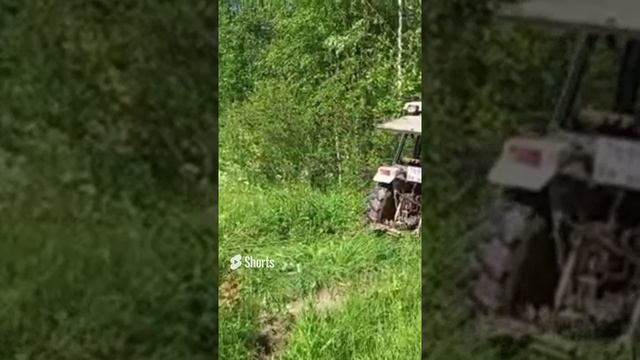 Перетаскивание камня трактором Скаут 504 смотреть онлайн