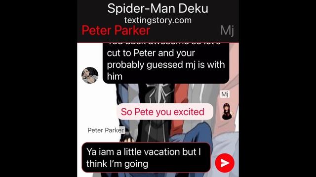 Spider-Man Deku~MHA~Texting Story~Ep 1~Izuku x Gwen смотреть онлайн