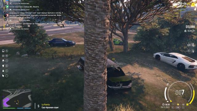 ДБ+ПГ Автоугон Lamborghini LP-700 GTA 5 сервер Grand 1 RP смотреть онлайн