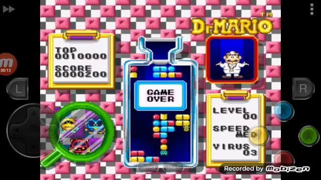 Game Over: Dr. Mario (SNES) смотреть онлайн