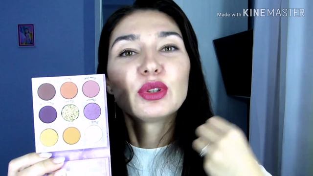 Colourpop Frozen 2. Распаковка.Первре впечатление. Макияж смотреть онлайн