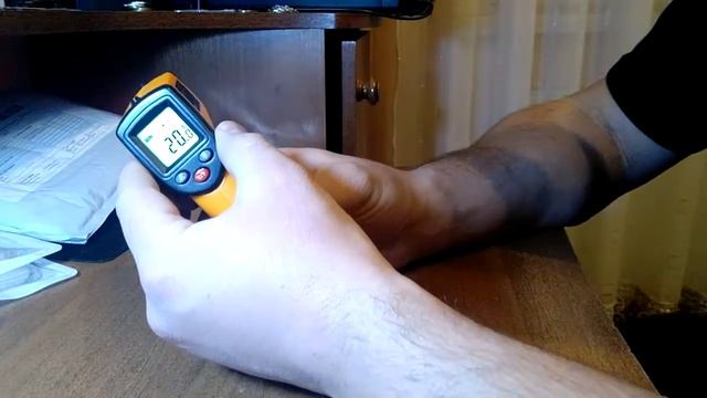 GM320 Infrared Thermometer - Yellow and Black смотреть онлайн