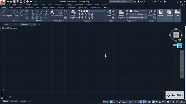Restore the command bar in AutoCAD 2022 смотреть онлайн