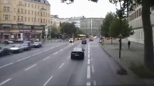 Berlin Metrobus M 48 im Zeitraffer: Nikolaiviertel bis Rathaus Steglitz смотреть онлайн