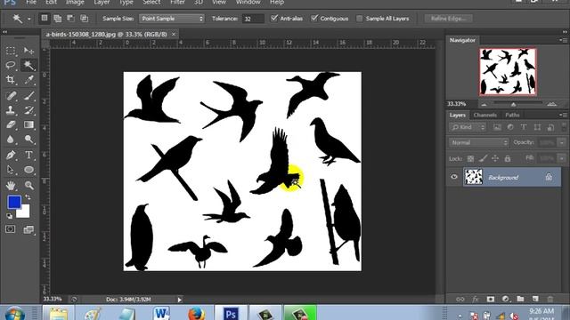 How to change color using magic wand tool in Photoshop смотреть онлайн