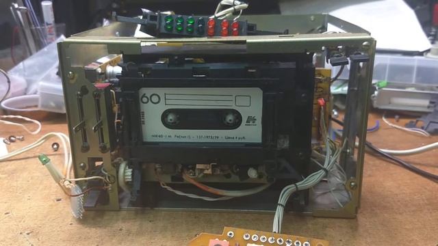 Ода 305/Oda 305 Кассетная дека. Восстановление . Сделано в 1999 году. Таре Deck. Made in 1999 year. смотреть онлайн