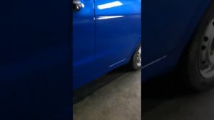 Покраска Daewoo Matiz и грунт-эмаль по ржавчине.